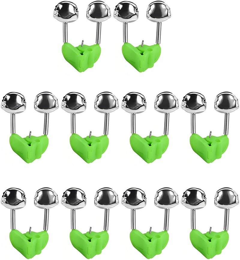 Aliagle Fishing Rod Alarm Bells Clips, Set of Bells for Fishing Rods - Image 1